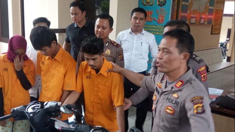 Kerap Beraksi Maling Motor di Lingkungan Kampus, Sepasang Kekasih Diciduk