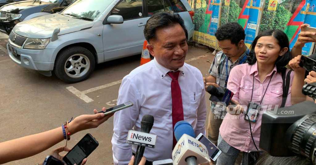 Yusril Temui Airlangga di Kantor Golkar, Mau Jalin Koalisi
