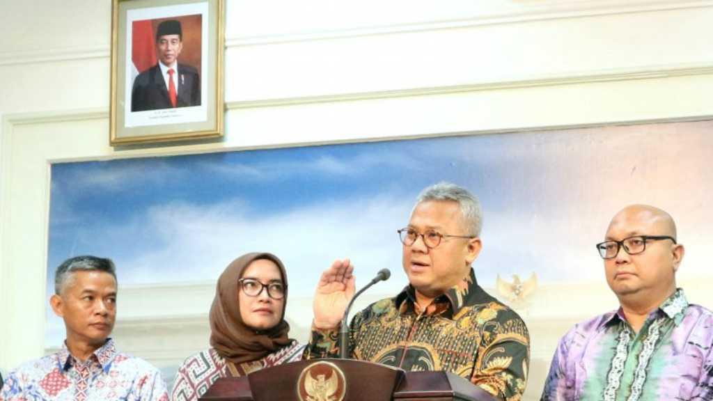 KPU Sampaikan Antisipasi Cegah Petugas KPPS Meninggal Dunia ke Jokowi