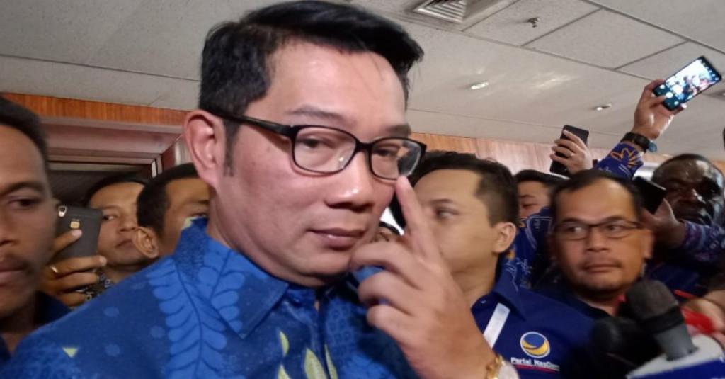 Masuk Bursa Capres 2024 Versi NasDem, Ridwan Kamil: Fokus Jabar Dulu