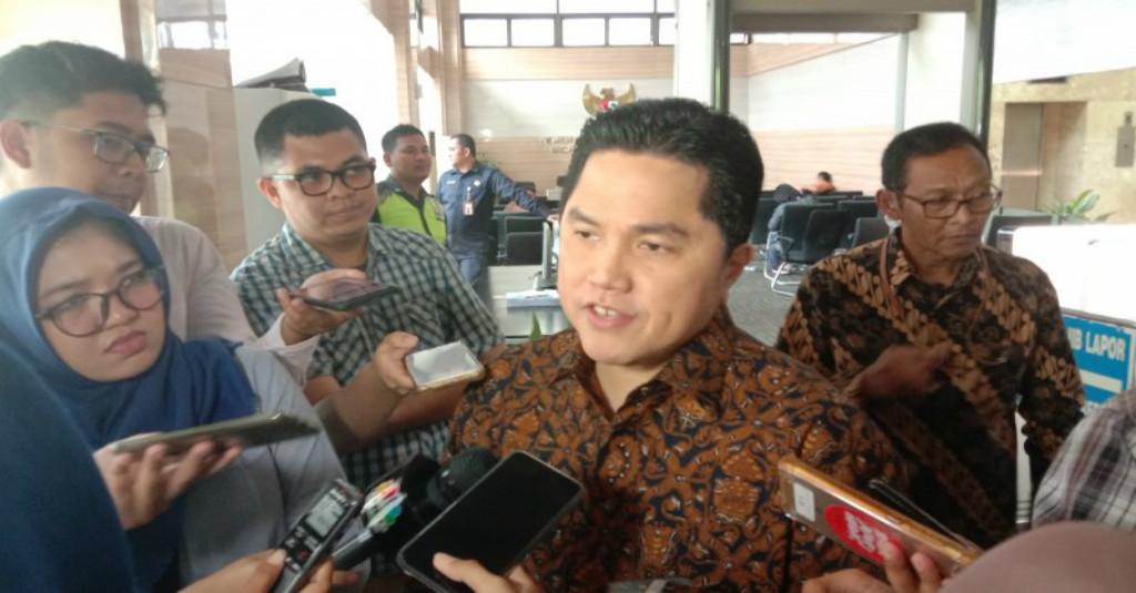 Erick Thohir Telah Serahkan Nama Calon Dirut Tiga BUMN ke Presiden Jokowi