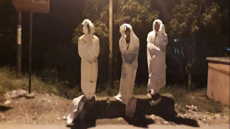 Kala 'Pocong' Dikejar Polisi, Malah Kabur ke Rumah Orangtua