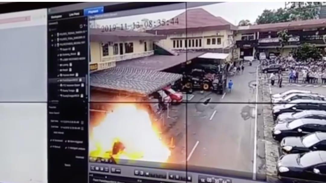 5 Fakta Mencengangkan Bom Bunuh Diri di Mapolrestabes Medan