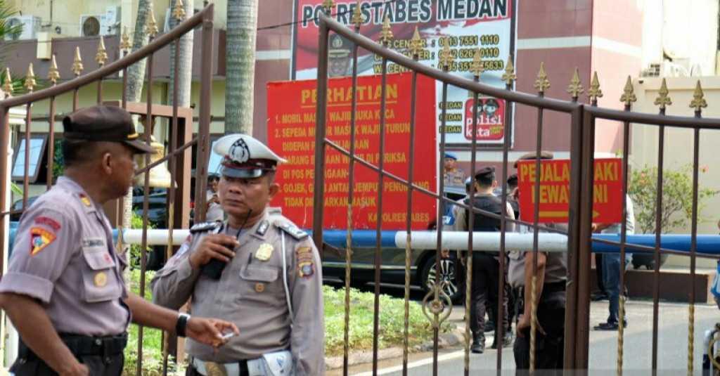 Istri dan Mertua Terduga Pelaku Bom Bunuh Diri Polrestabes Medan Ditangkap