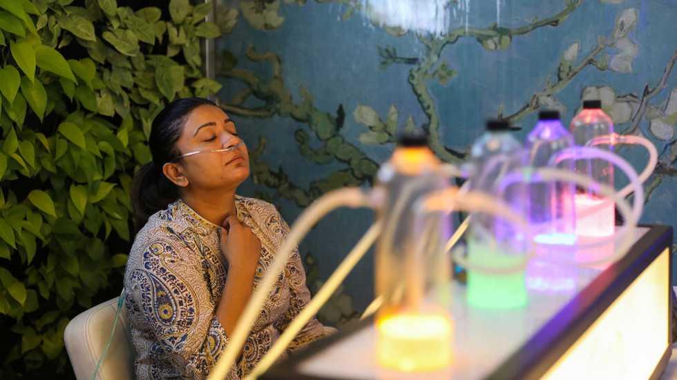 Oxygen Bars: Tren Baru Membayar untuk Bernapas di India