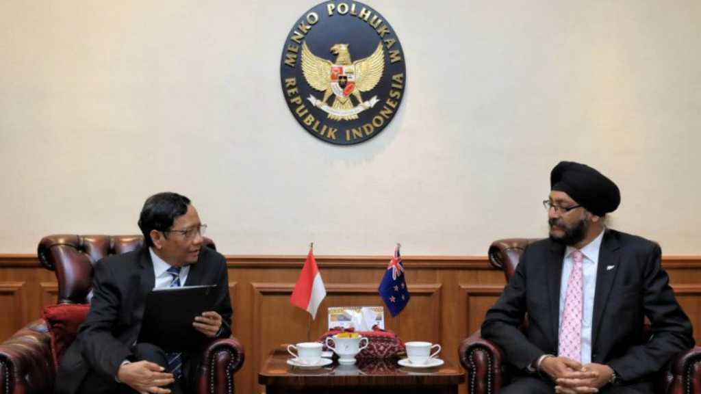 Bertemu Mahfud, Anggota Parlemen Selandia Baru Bahas Soal Papua dan HAM