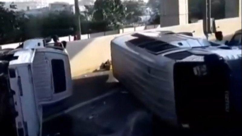 Tabrakan di Tol Kawasan Halim Tadi Pagi Sebabkan Satu Orang Luka Berat