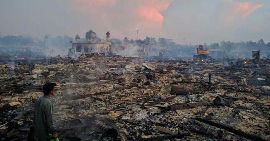 Polres Kotabaru Selidiki Penyebab Kebakaran yang Hanguskan 200 Rumah