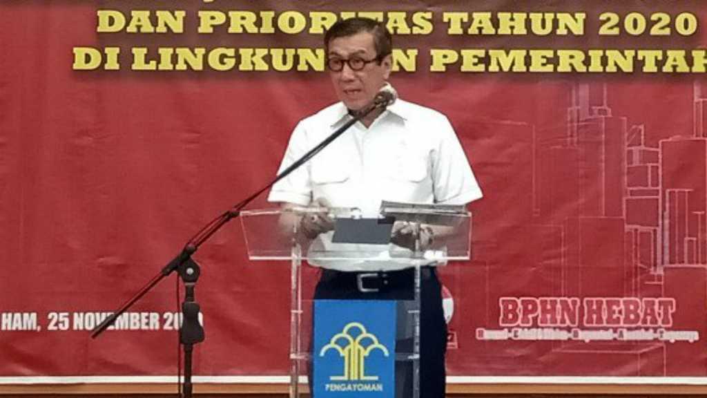 Hanya 35 RUU Prolegnas Disahkan, Menteri Yasonna: Nafsu Besar Tenaga Kurang