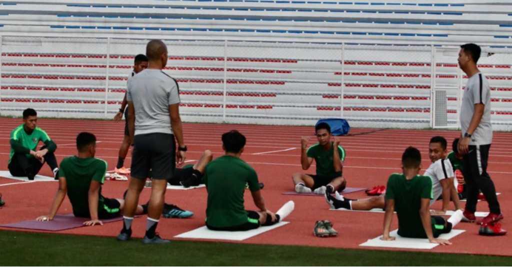 Jelang Lawan Thailand, Timnas U-22 Latihan Bola Mati