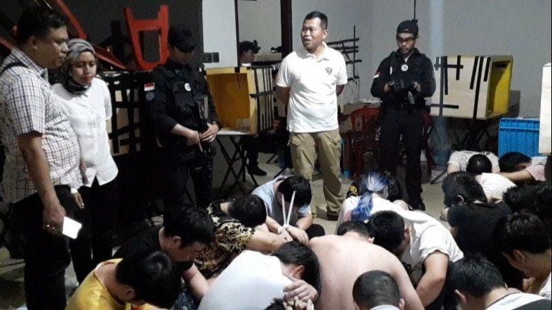 Terlibat Sindikat Penipuan Internasional, 66 WN China Dibekuk di Jakarta