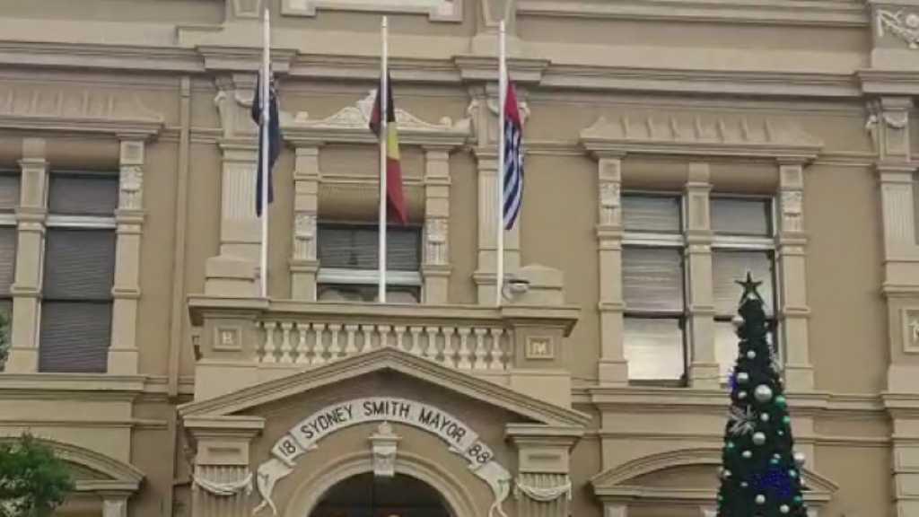 Bendera Bintang Kejora dan Australia Dikibarkan Bersama saat HUT OPM