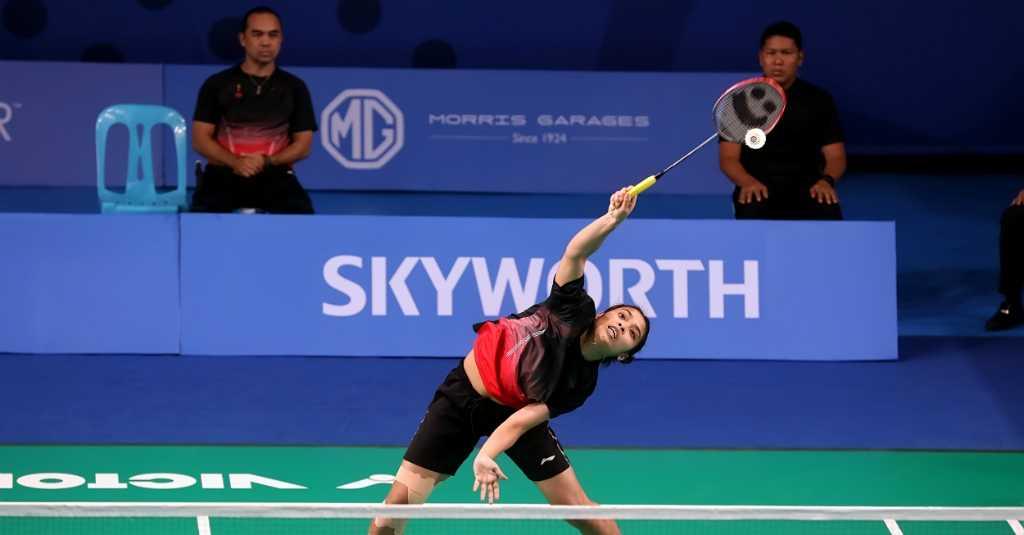 Gregoria Buka Angka Pertama untuk Indonesia vs Singapura