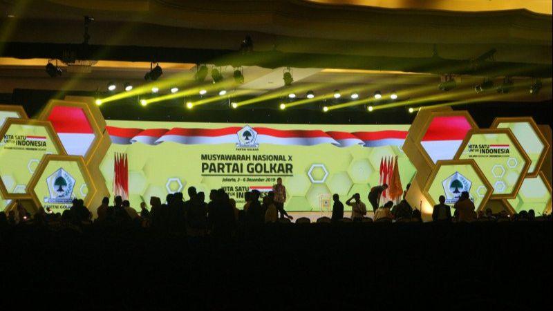 Presiden Jokowi Hadiri Pembukaan Munas Partai Golkar