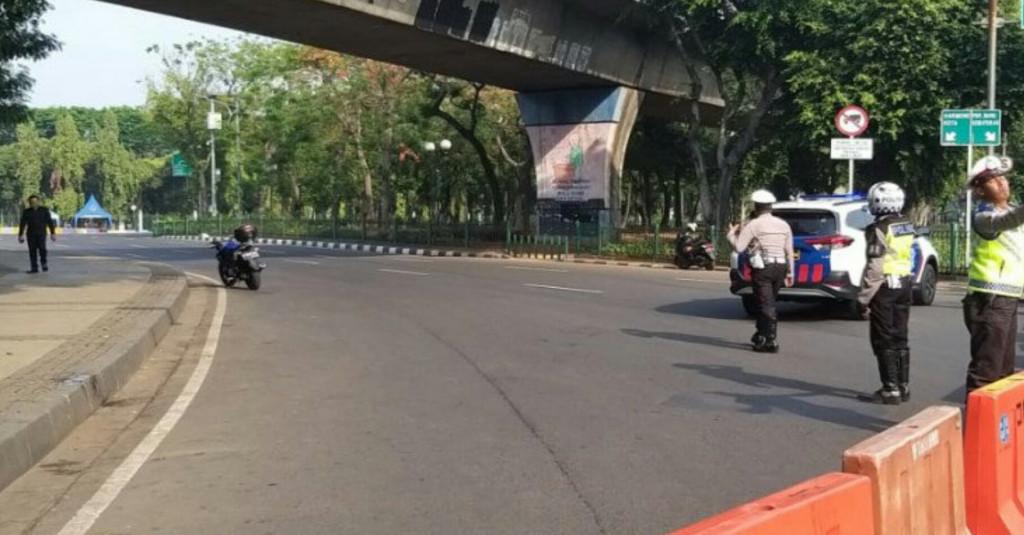 Ledakan di Monas Diduga Granat Asap