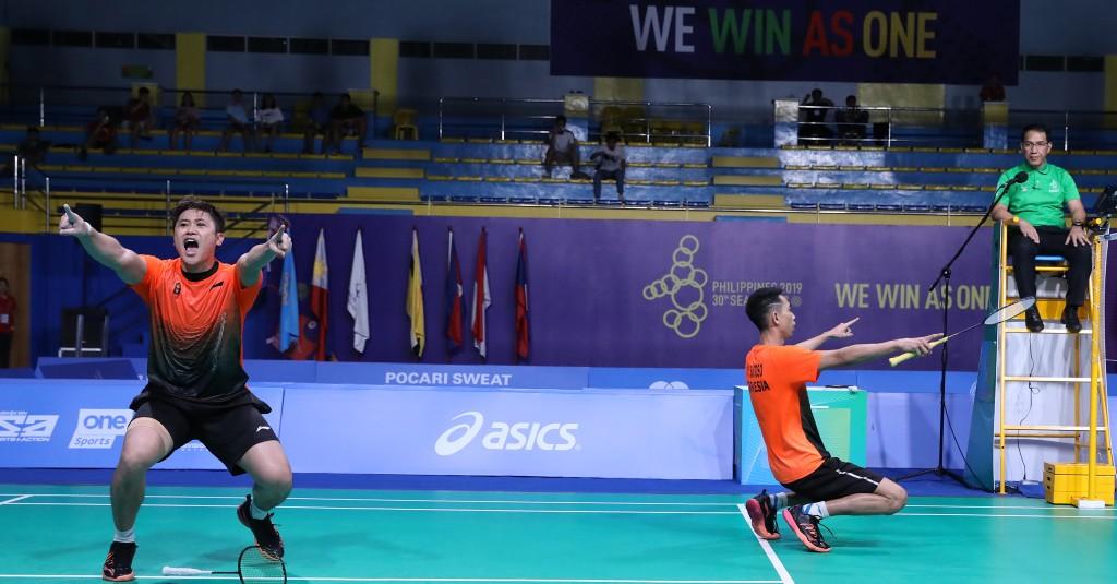 Momen Wahyu/Ade saat Jadi Penentu Kemenangan Indonesia di SEA Games 2019