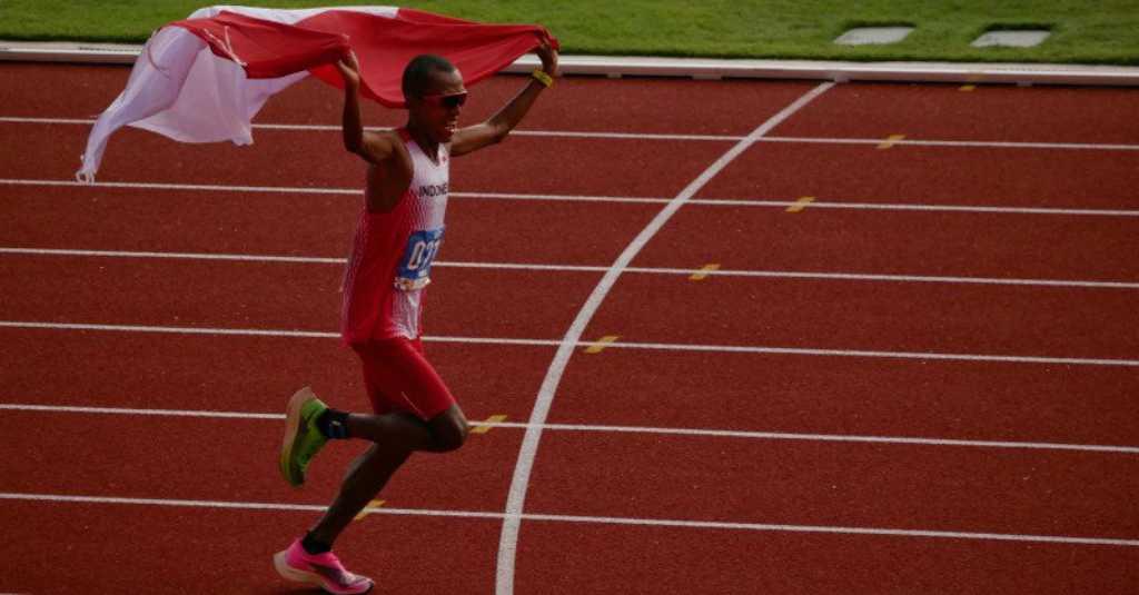 Agus Prayogo Raih Emas Pertama Cabor Atletik