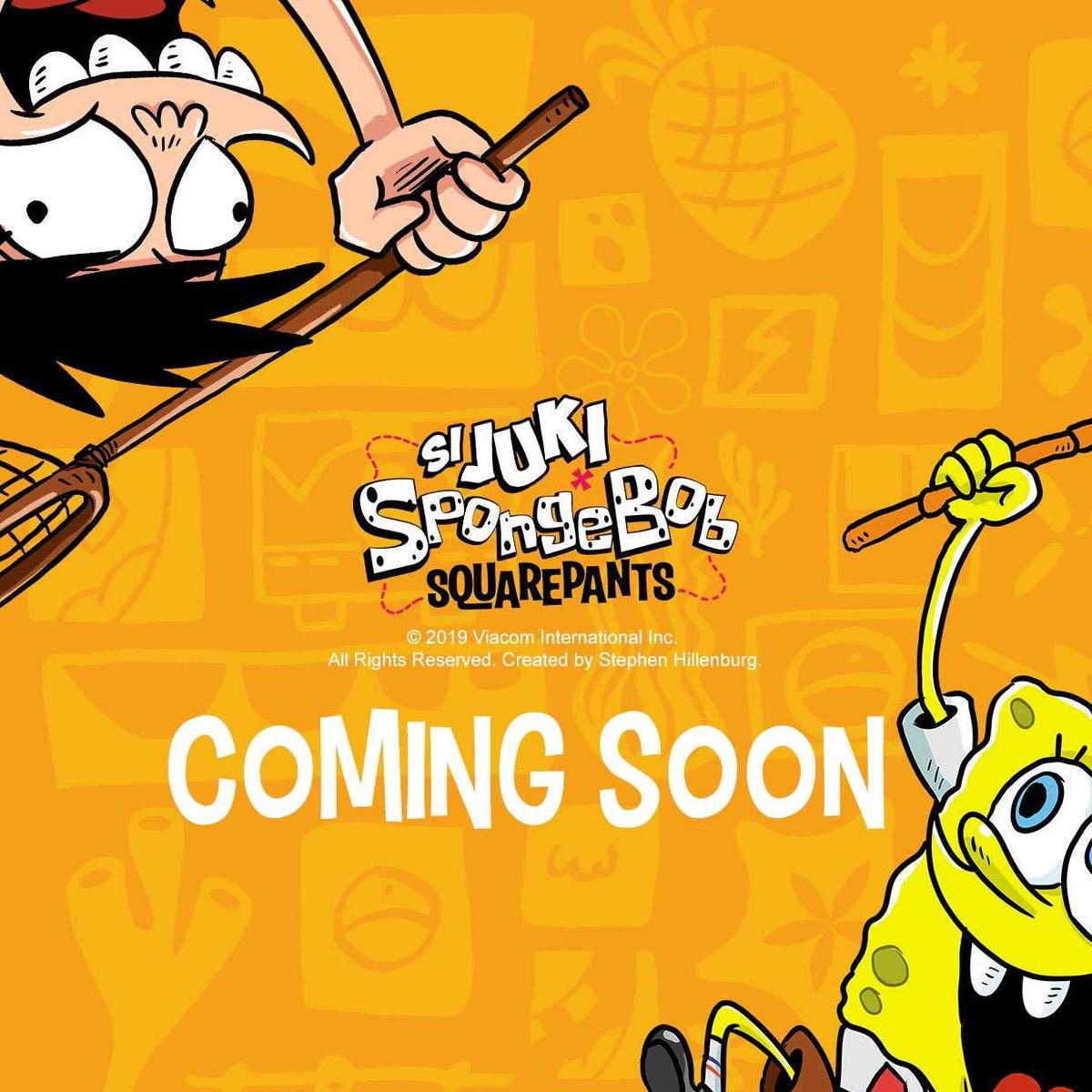Gara-Gara Wikipedia, Si Juki Diajak Kolaborasi dengan Spongebob