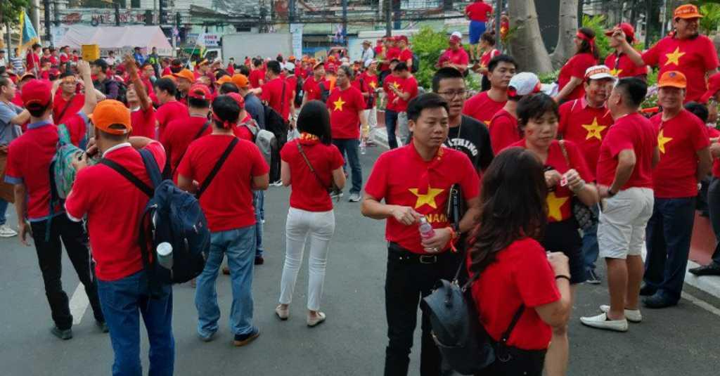 8 Pesawat Angkut Ribuan Suporter Timnas U-22 Vietnam ke Filipina