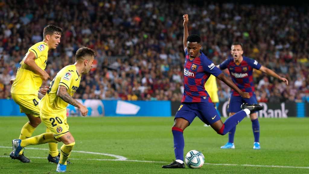 Ansu Fati, Pencetak Gol Termuda dalam Sejarah Champions League