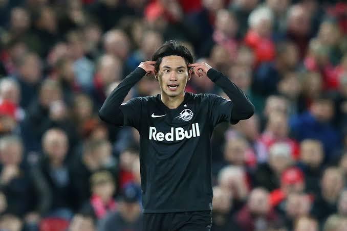 Liverpool Tertarik Boyong Striker Salzburg Takumi Minamino ke Anfield