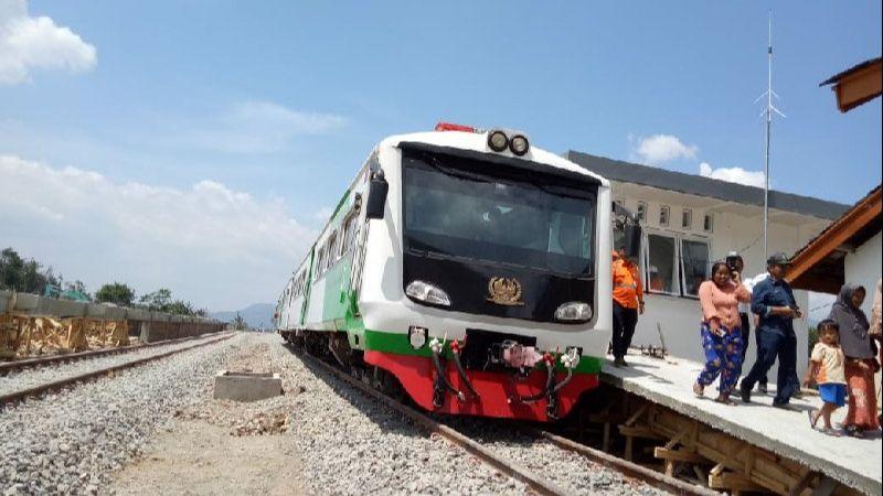 Warga Garut Tak Sabar Tunggu Rute Baru Kereta Cibatu-Garut Beroperasi
