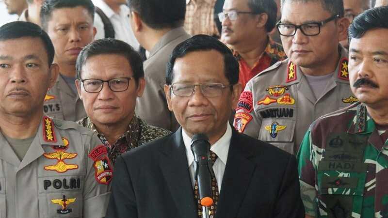 Menko Mahfud Pimpin Rakor Persiapan Operasi Lilin Jelang Natal-Tahun Baru