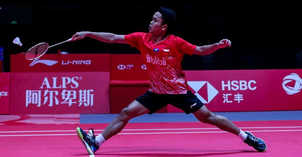 Melaju ke Semifinal Usai Axelsen Cedera, Ginting: Mungkin Itu Rezeki Saya