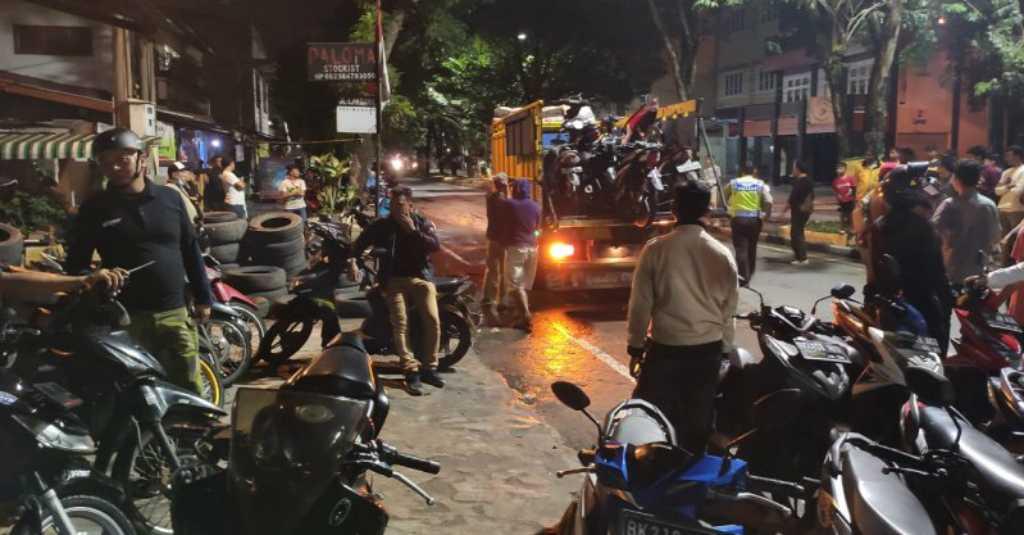 Polisi Amankan 17 Orang Beserta 40 Unit Kendaraan Terkait Geng Motor