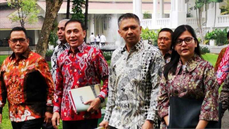 Pengurus PSSI Temui Jokowi di Istana, Ada Apa?