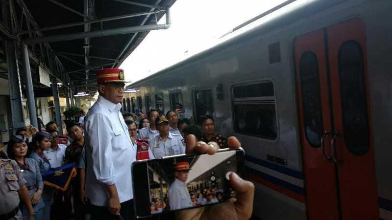Menhub Budi Karya Klaim Tol Japek Pengaruhi Penumpang KA