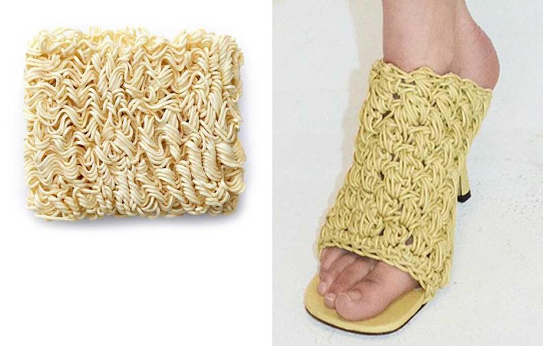 Unik, Bottega Veneta Perkenalkan Sandal Mirip Mi Instan