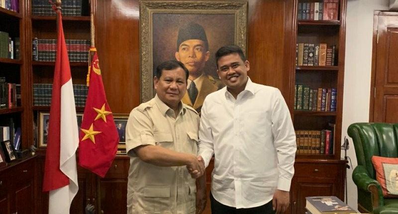 Bobby Datangi Prabowo Subianto, Bahas Pilkada Medan?