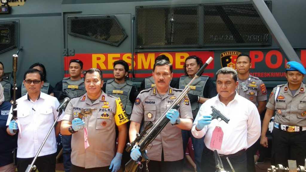 Buat Senjata Rakitan, Residivis Narkoba Ini Dicokok Polda Lampung