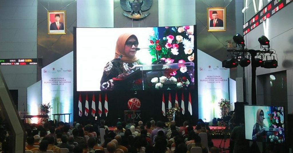 Pasar Modal 2019 Tumbuh, OJK: Tanda Investor Percaya Prospek Indonesia