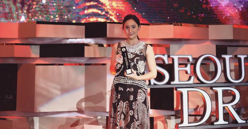 Tatjana Saphira Raih Penghargaan 'Asian Star Prize' di Korea