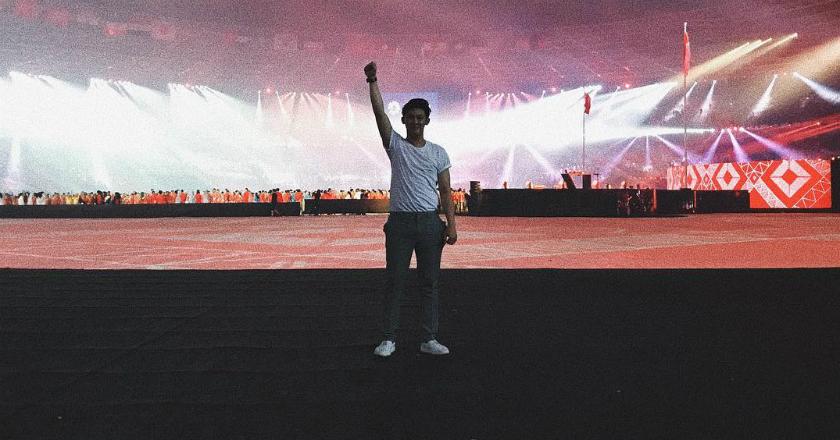Bangganya Jevin Julian Jadi Bagian dari Asian Games 2018