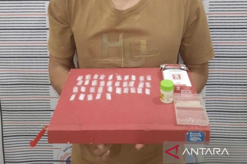 Polisi Tangkap Pengedar Narkoba di Nagan Raya, 35 Paket Sabu Disita