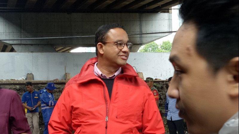 Anies, Menteri PUPR, dan Kepala BNPB Pantau Banjir Pakai Helikopter