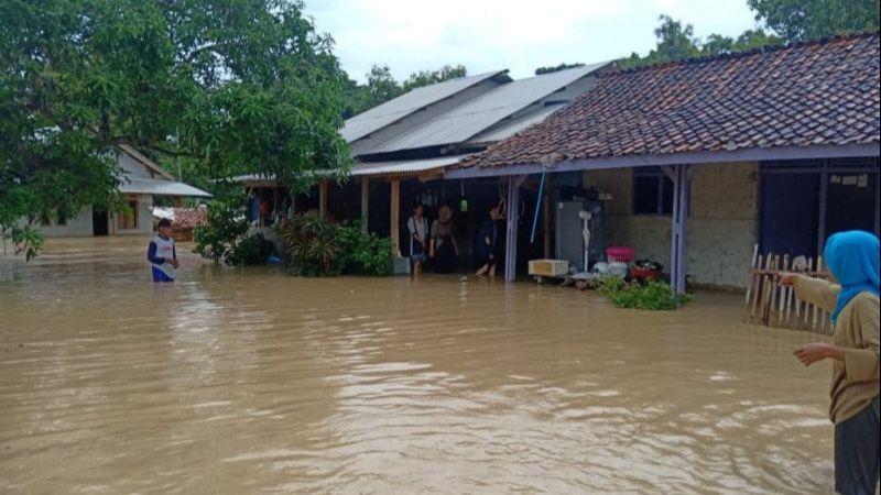 Waduh, Sejumlah Warga Korban Banjir di Karawang Digigit Ular Berbisa