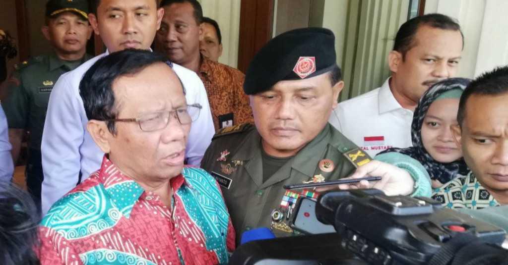 Menko Mahfud Sebut Omnibus Law Keamanan Laut Bisa Berupa PP atau UU