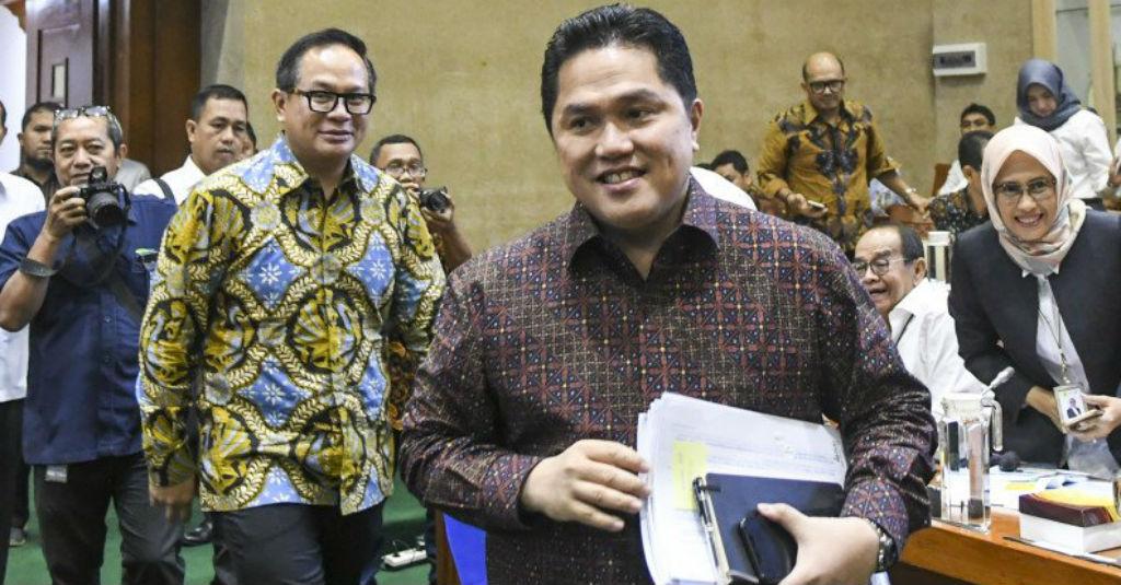 Erick Thohir Kumpulkan Sejumlah Pimpinan BUMN, Bahas Ibu Kota Baru