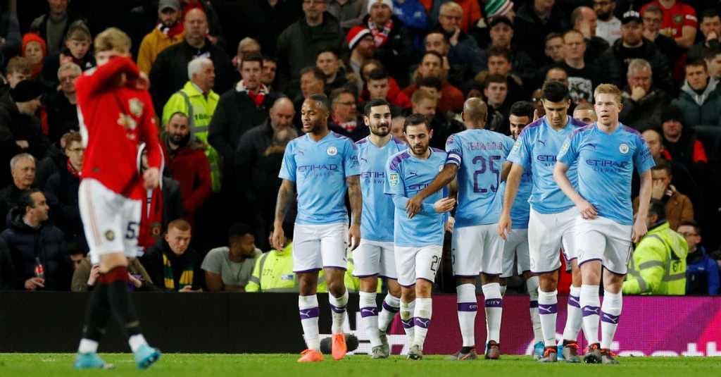 Man City Gulung MU 3-1 di Old Trafford