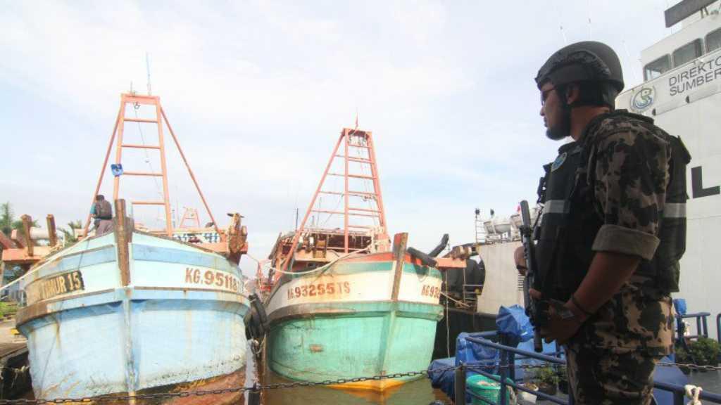 3 Kapal Asing Berbendara Vietnam Ditangkap di Perairan Natuna Utara