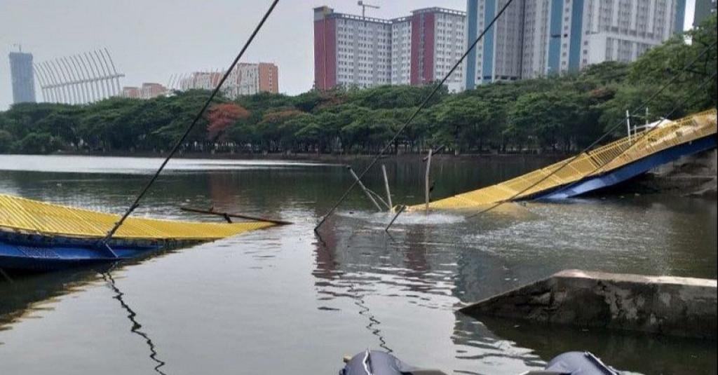 Penyelidikan Ambruknya Jembatan Utan Kemayoran Masih Berlangsung