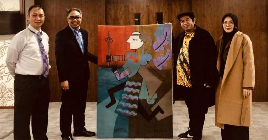 Lukisan Karya Orang Indonesia Curi Perhatian di London