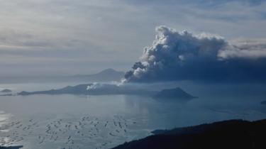 Gunung Taal di Filipina Mulai Keluarkan Lava, 8 Ribu Warga Dievakuasi