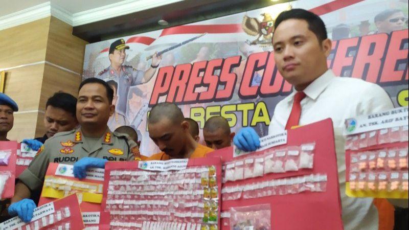 Empat Anak Belasan Tahun Diciduk Usai Jadi Suruhan Bandar Narkoba