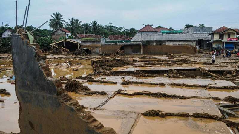 1.649 Rumah Warga Hanyut Akibat Banjir di Lebak