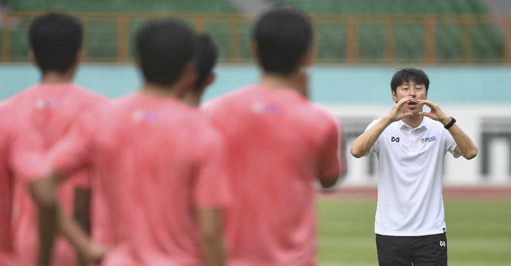 Shin Tae-yong Maksimalkan Timnas U-19 dengan Variasi Umpan Pendek